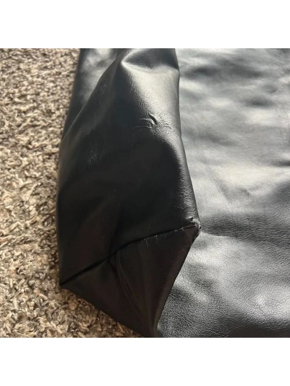 Black Lululemon Tote Bag Monochrome Minimalistic Athleisure Gym Utility Simple